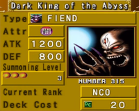 Dark King Of The Abyss